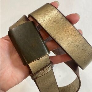 GAP Gold Belt Minimalist Design